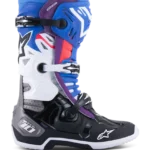 Botas ALPINESTARS Tech 10 Supervented Black / Enamel Blue / Purple / White